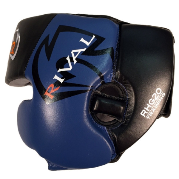Шолом для боксу Rival RHG20 Training Headgear Black-Blue