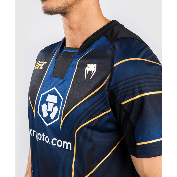 Тренувальна футболка-джерсі Venum UFC Authentic Fight Night 2.0 Kit Midnight Edition Champion