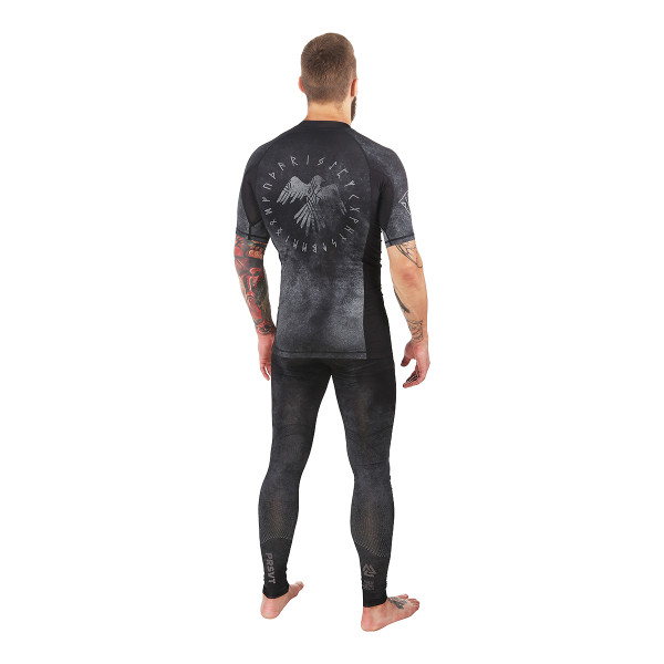 Рашгард Peresvit Overpower Grey Short Sleeve