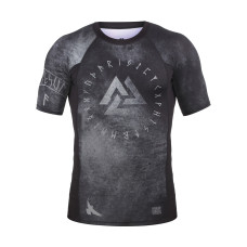 Рашгард Peresvit Overpower Grey Short Sleeve