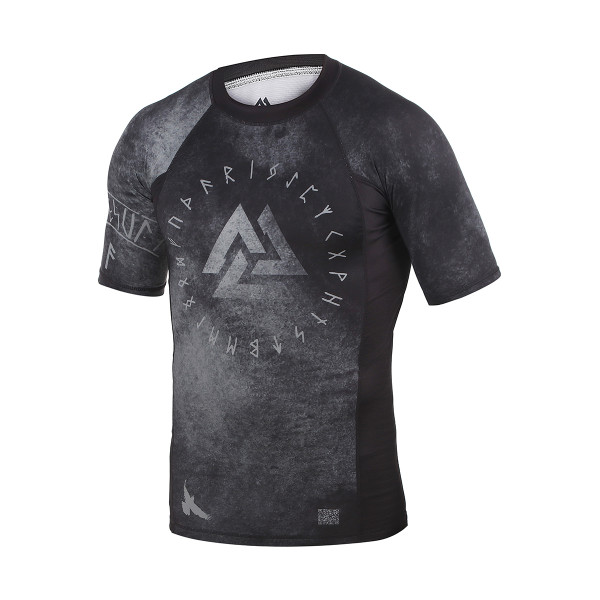 Рашгард Peresvit Overpower Grey Short Sleeve