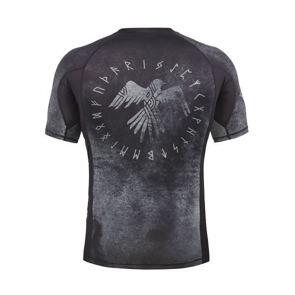 Рашгард Peresvit Overpower Grey Short Sleeve