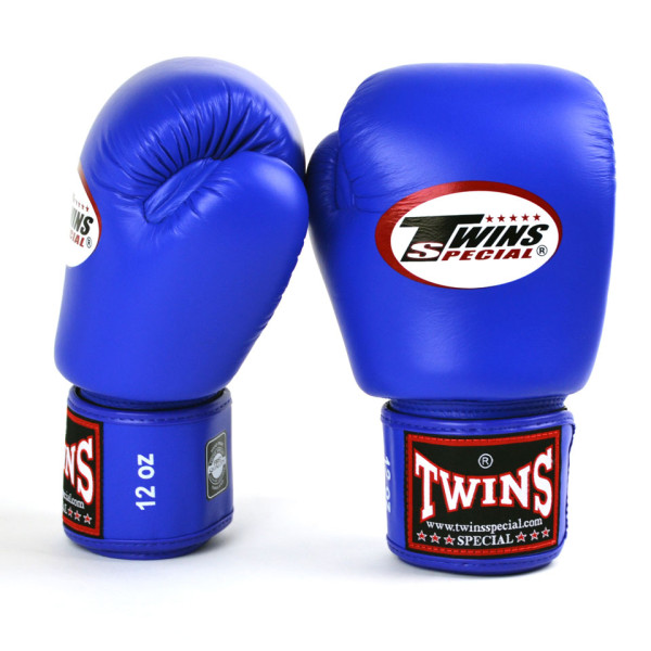 Боксерські рукавиці Twins Velcro BGVL3 Blue
