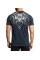 Футболка Affliction Shred Fest Black Heavy Lava Wash