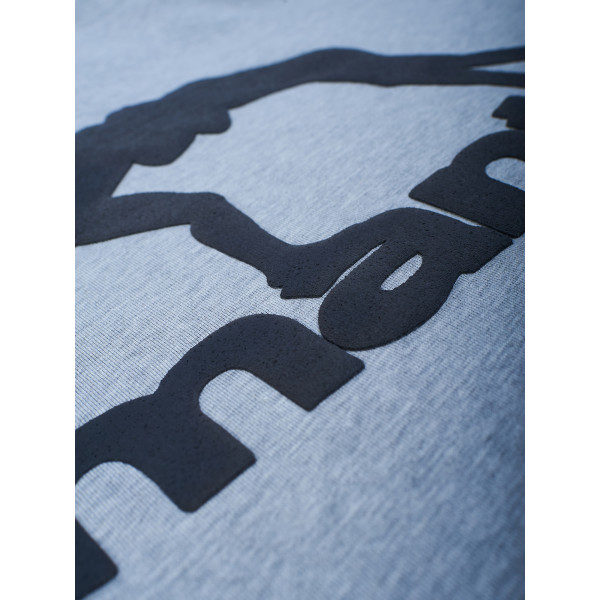 Худі MANTO Hoodie Label Oversize Heather Gray