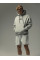 Худі MANTO Hoodie Label Oversize Heather Gray