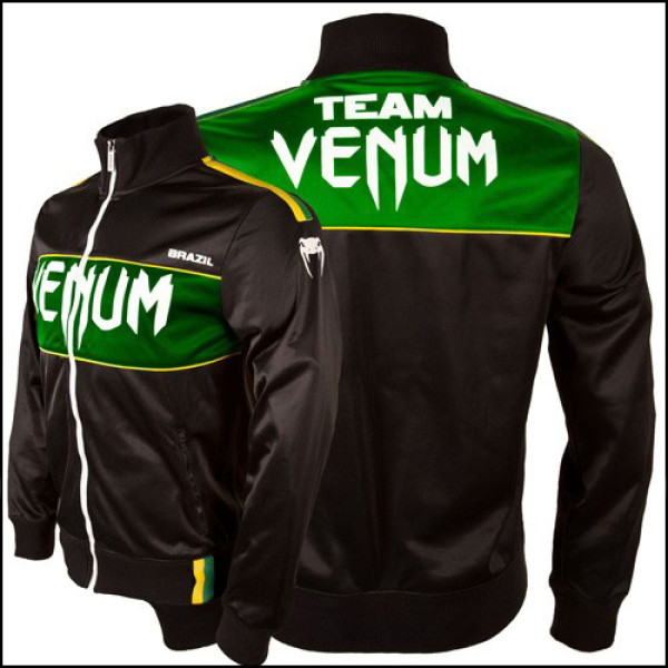 Спортивна кофта Venum Team Brazil Jacket - Black