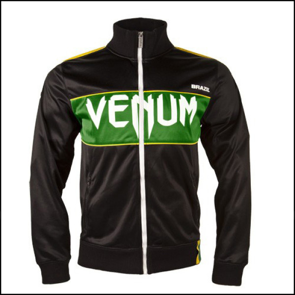 Спортивна кофта Venum Team Brazil Jacket - Black