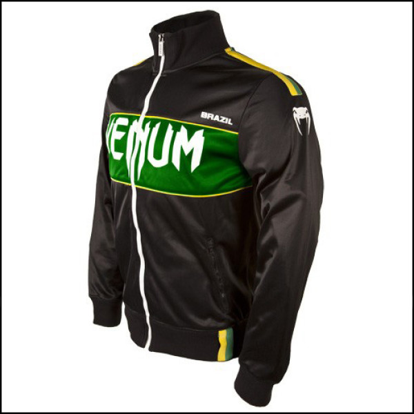 Спортивна кофта Venum Team Brazil Jacket - Black