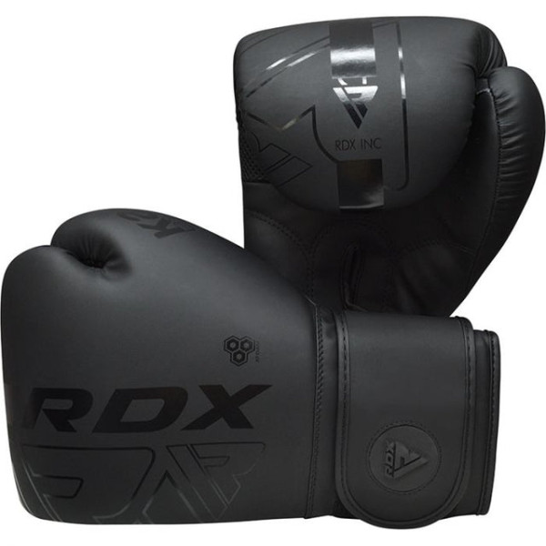 Боксерські рукавиці RDX F6 Kara Training Gloves Matte Black