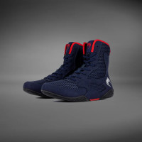 Боксерки Venum Contender Boxing Shoes Navy Blue Red