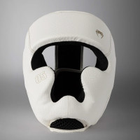 Боксерський шолом Venum Impact Evo Scales Headgear Ivory