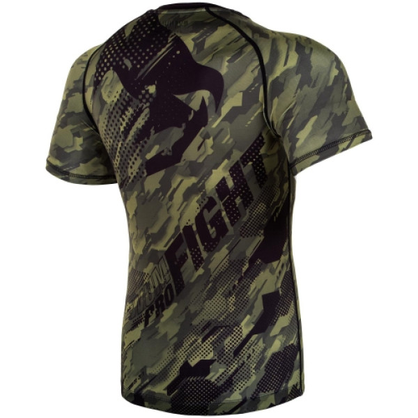 Рашгард Venum Tecmo Rashguard Short Khaki