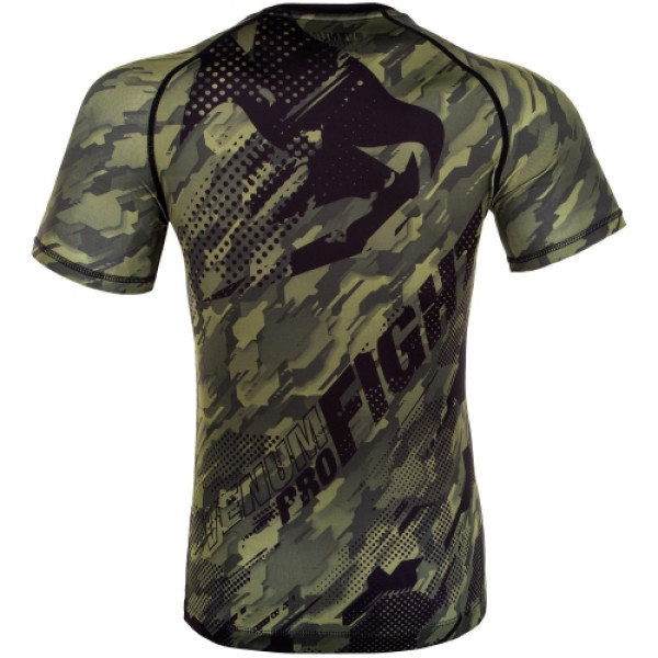 Рашгард Venum Tecmo Rashguard Short Khaki