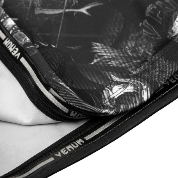 Рашгард Venum Art Short Sleeves Rashguard Black White