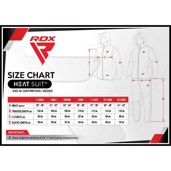 Костюм-сауна RDX H1 Weight Loss Sauna Suit Sky Blue