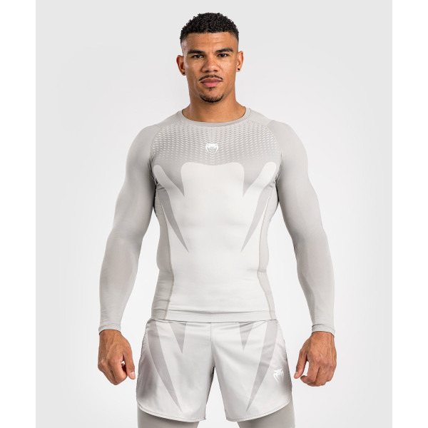 Рашгард з довгим рукавом Venum Attack Longsleeve Rashguard Greige