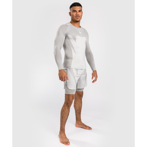 Рашгард з довгим рукавом Venum Attack Longsleeve Rashguard Greige