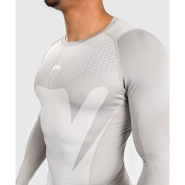 Рашгард з довгим рукавом Venum Attack Longsleeve Rashguard Greige