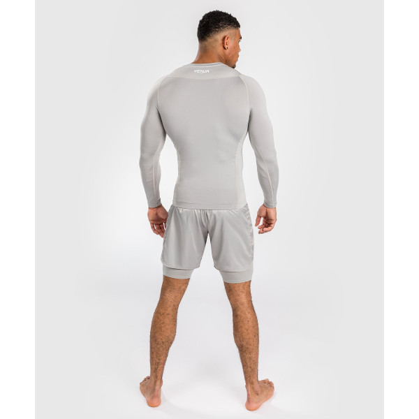 Рашгард з довгим рукавом Venum Attack Longsleeve Rashguard Greige