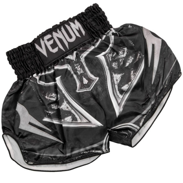 Шорти для тайського боксу Venum Gladiator 3.0 Muay Thai Shorts Black Black