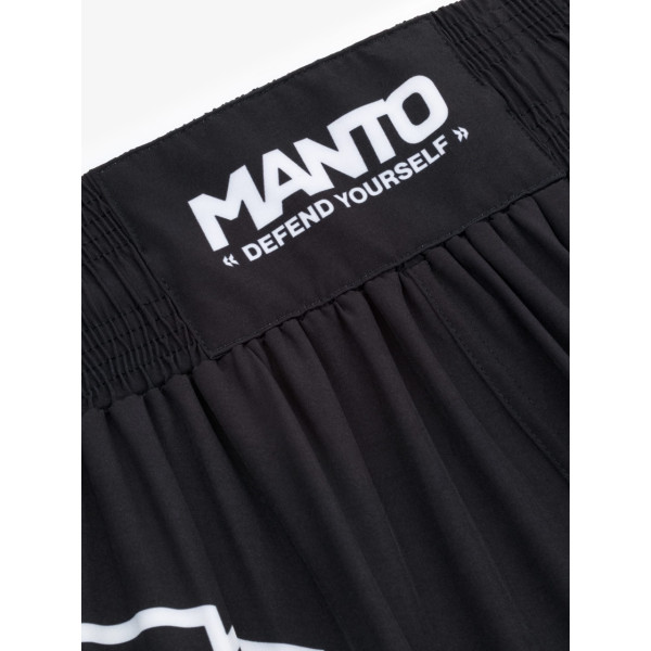 Боксерські шорти MANTO Boxing Trunks VARSITY Black
