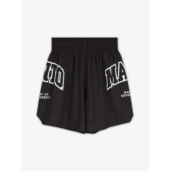 Боксерські шорти MANTO Boxing Trunks VARSITY Black