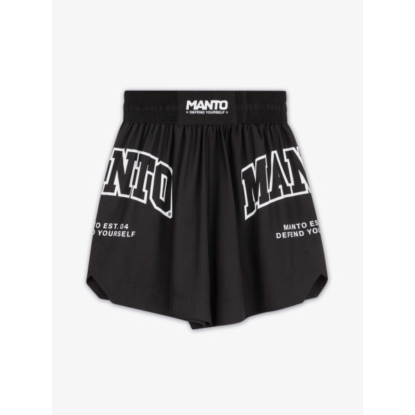 Боксерські шорти MANTO Boxing Trunks VARSITY Black