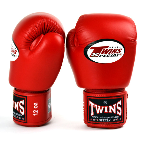 Боксерські рукавиці Twins Velcro BGVL3 Red
