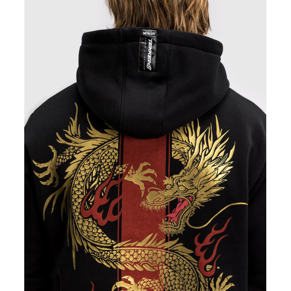 Худі Venum x TEKKEN 8 Marshall Law Hoodie Black Red Gold
