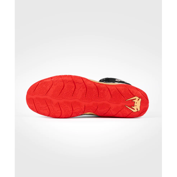 Борцівки Venum Elite Wrestling Shoes Black Gold Red