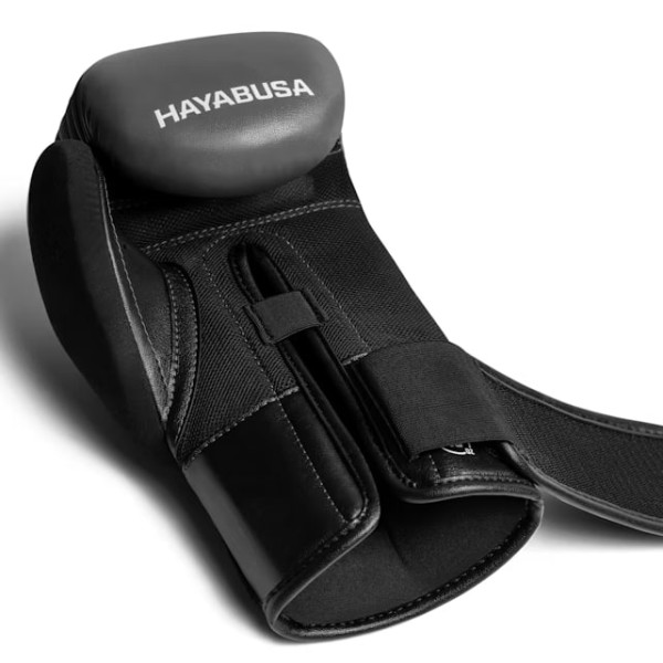 Боксерські рукавиці Hayabusa E1 Boxing Gloves Grey Black