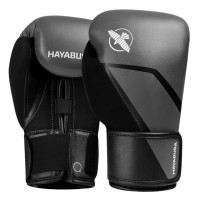 Боксерські рукавиці Hayabusa E1 Boxing Gloves Grey Black