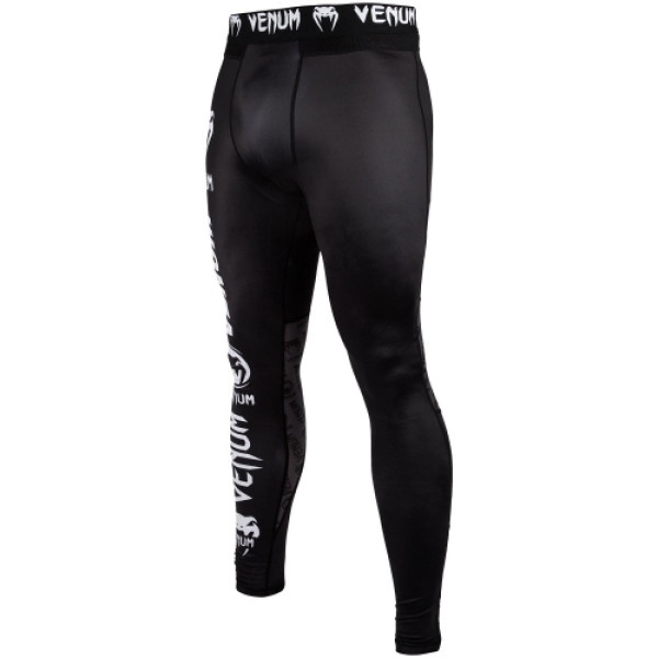 Компресійні штани Venum Logos Spat Black