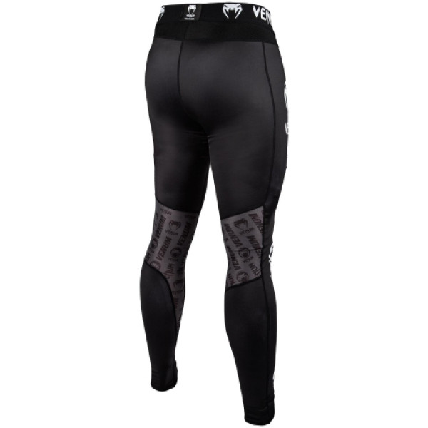 Компресійні штани Venum Logos Spat Black