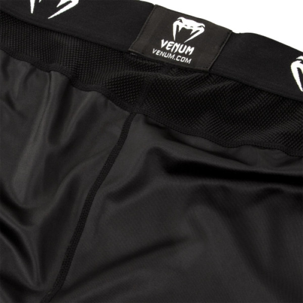 Компресійні штани Venum Logos Spat Black