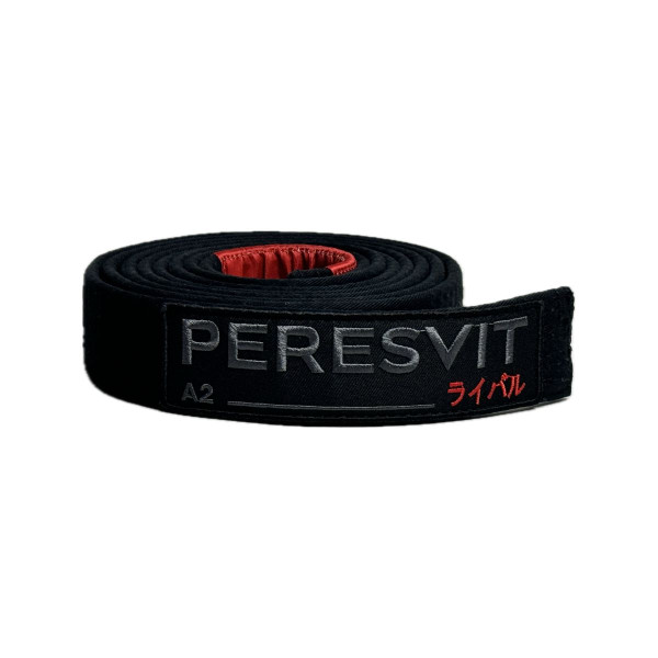 Пояс для кімоно Peresvit The Rising Sun Premium BJJ Belt Black