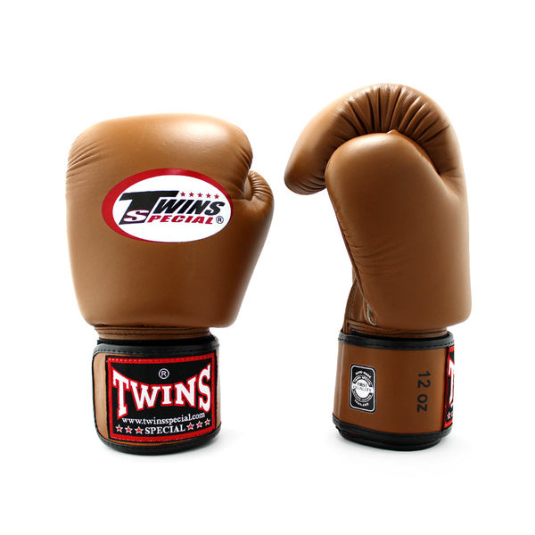Боксерські рукавиці Twins Velcro BGVL3 Brown
