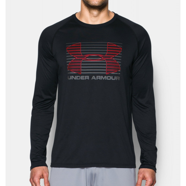 Лонгслів Under Armour Tech™ Rise Up Long Sleeve T-Shirt Black