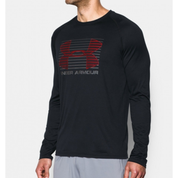 Лонгслів Under Armour Tech™ Rise Up Long Sleeve T-Shirt Black