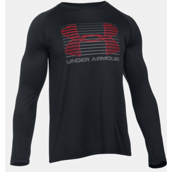 Лонгслів Under Armour Tech™ Rise Up Long Sleeve T-Shirt Black