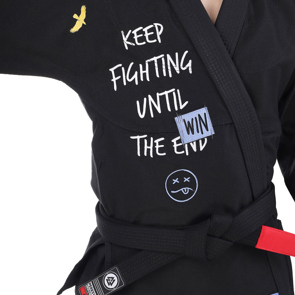 Кімоно Peresvit Keep Fighting Gi for Adults Black