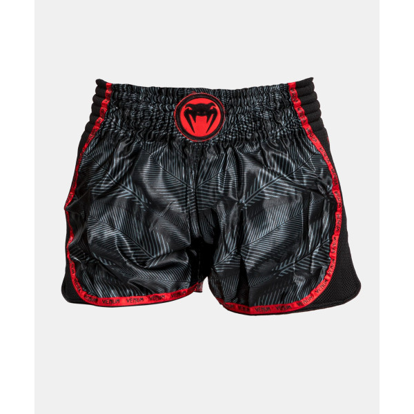 Шорти для тайського боксу Venum Phantom Muay Thai Shorts Black Red