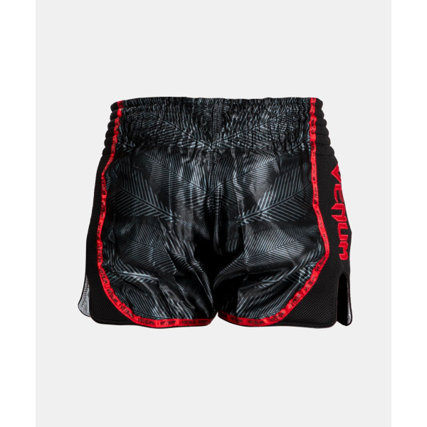 Шорти для тайського боксу Venum Phantom Muay Thai Shorts Black Red