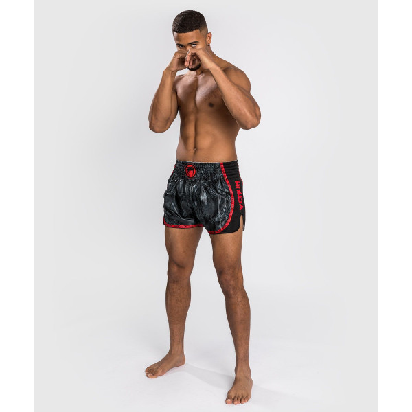 Шорти для тайського боксу Venum Phantom Muay Thai Shorts Black Red