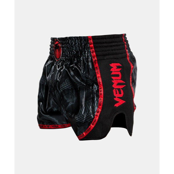 Шорти для тайського боксу Venum Phantom Muay Thai Shorts Black Red