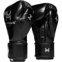 Боксерські рукавиці Hit N Move All Day Pro Gloves Hook and Loop Black