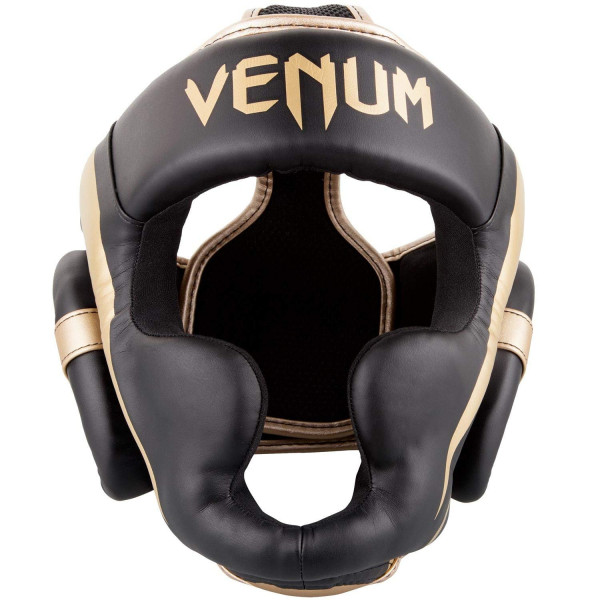 Шолом Venum Elite Headgear Black Gold