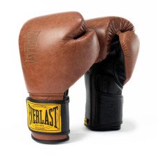 Боксерські рукавиці Everlast 1910 Advanced Boxing Gloves Brown