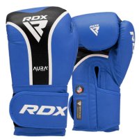 Боксерські рукавиці RDX Boxing Gloves Aura Plus T-17 BlueBlack